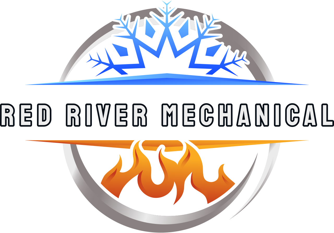 Red River Mechanical — snowflake and flame emblem